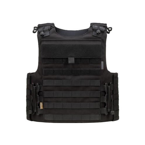 Anorak Tactical QR I Quick Release Carrier / Vest with “PALS” webbing and “TUBE” connectors, in black color