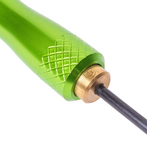 Breakthrough Clean Technologies 36&quot; Carbon Fiber Cleaning Rod w/ Rotating, Ergonomic Aluminum Handle, .17 thru .22 Caliber &amp; 4mm, 5-40 Threads, Multi-Color
