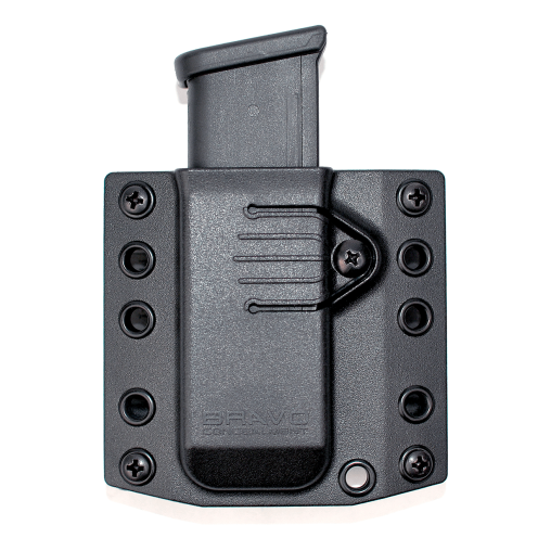Bravo Concealment 3.0 Single Magazine Pouch - Large: CZ P10c / Glock 17,19,26 / HK VP9,VP9sk / Sig P320 / M&amp;P 9,40