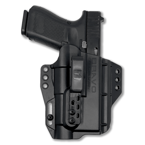 Bravo Concealment Torsion Light Bearing 3.0 IWB Holster - Glock 19, 23,32, 17, 22, 31 / TLR-1 HL / Right Hand / Black