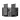 Bravo Concealment 3.0 Double Magazine Pouch - Medium: Glock 43X, 48,(MOS) / Sig P365 (XL) / Taurus G2c / Hellcat / 1.50"