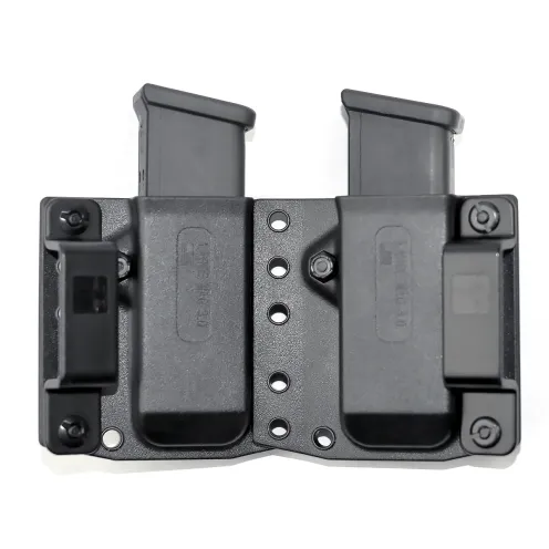 Bravo Concealment 3.0 Double Magazine Pouch - Medium: Glock 43X, 48,(MOS) / Sig P365 (XL) / Taurus G2c / Hellcat / 1.50"
