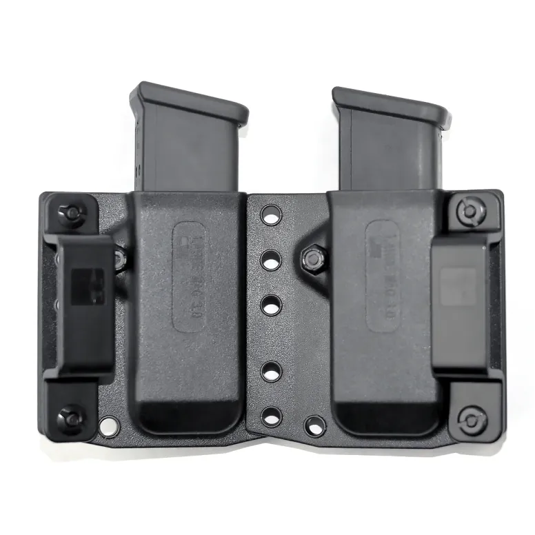 Bravo Concealment 3.0 Double Magazine Pouch - Medium: Glock 43X, 48,(MOS) / Sig P365 (XL) / Taurus G2c / Hellcat / 1.50"