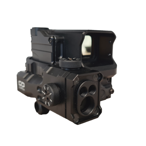 DI Optical DCL28-L Red Dot Sight with Laser Device combination (Visible, IR &amp; IR Illuminator)