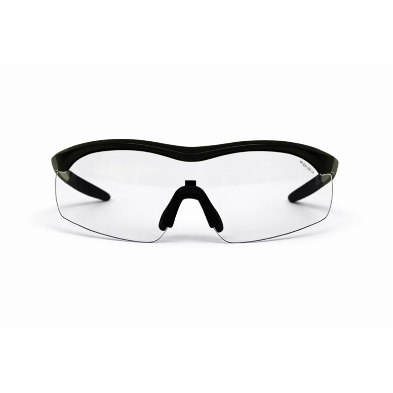 Γυαλιά GERMAN TACTICAL SYSTEMS Ballistic Shooting Glasses - Μαύρα - Διάφανος φακός