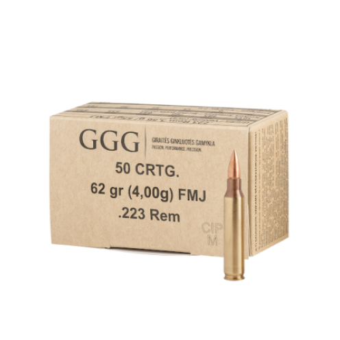 Σφαίρες GGG .223 REM DESIGN, 62gr, GPR12