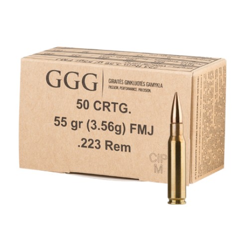 Σφαίρες GGG .223 REM DESIGN, 55gr, GPR11