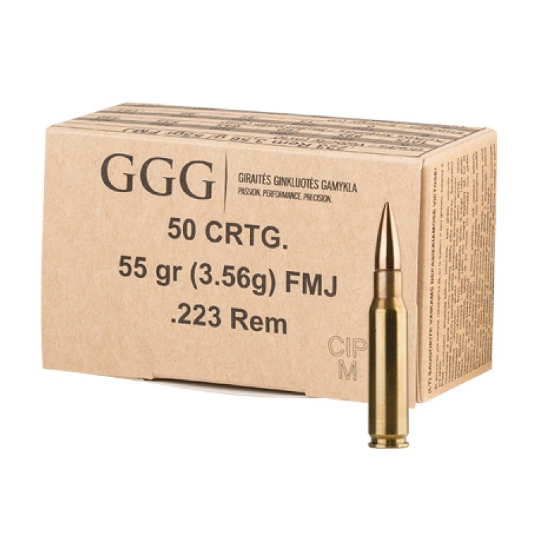 Σφαίρες GGG .223 REM DESIGN, 55gr, GPR11