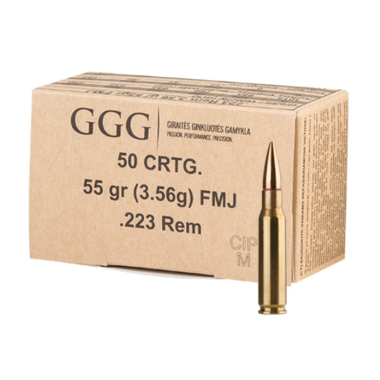 GGG .223 REM DESIGN, 55gr, GPR11