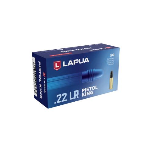 Lapua Pistol King .22 LR — Rimfire Pistol Cartridge