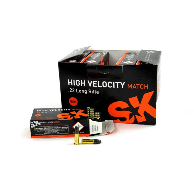 Σφαιρες SK High Velocity Match 22LR 40grs