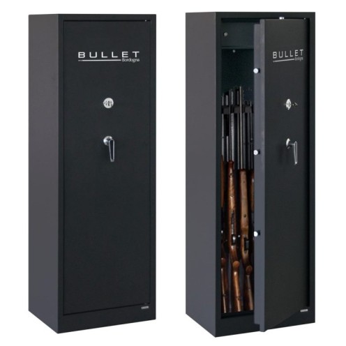 Gun Safe BULLET 8 / ET for 8 Weapons with Shelfs