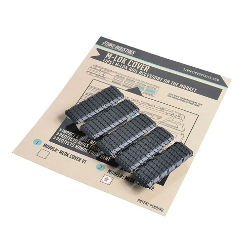 Strike Industries M-LOK® Cover V2 – Rail Cover Panels (5-Pack)