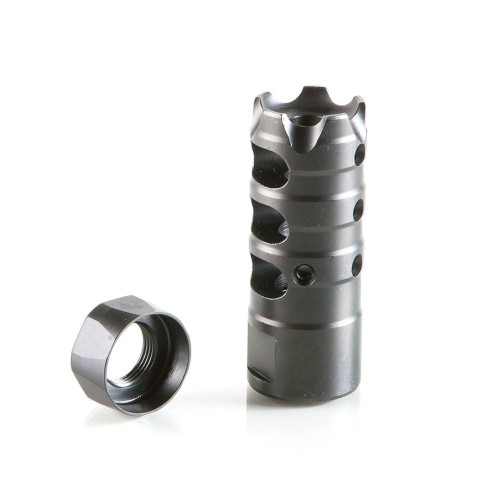 POF USA - Muzzle Brake and locknut kit 3 Chamber, for .308