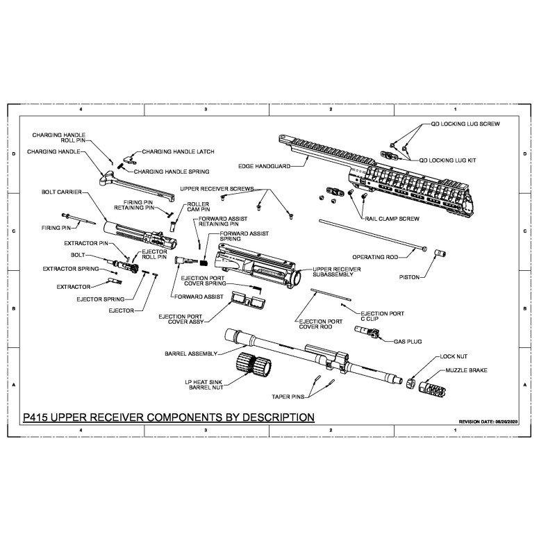 POF P415 Upper Assembly