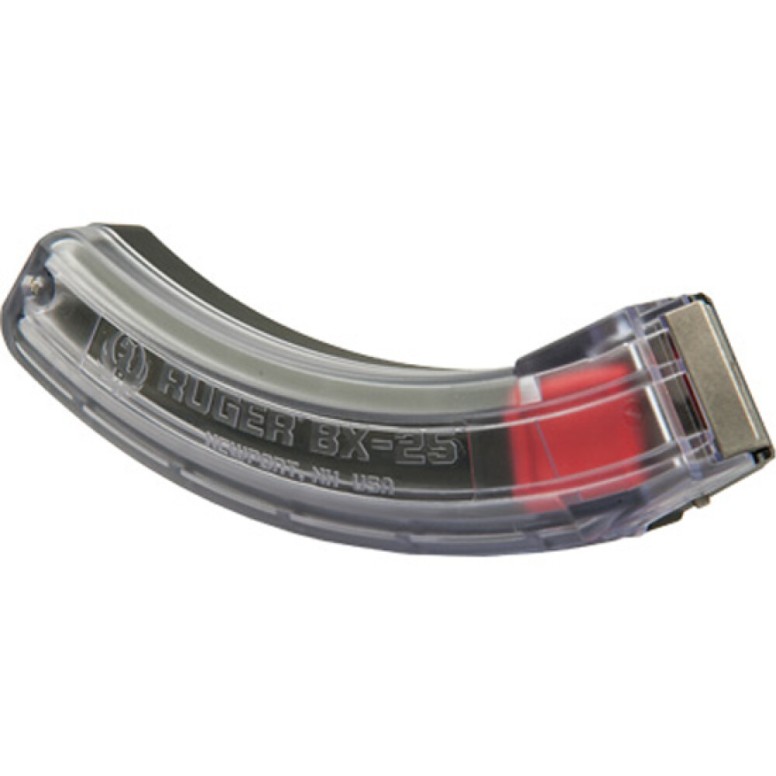 RUGER 10/22® BX-25® 25RD MAGAZINE 22LR Clear