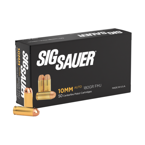 Σφαίρες Sig Sauer 10MM, 180GR, Elite Ball, FMJ