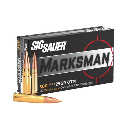 Σφαίρες Sig Sauer 300BLK, 125GR, Elite Match Grade, OTM