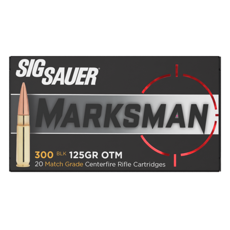 Σφαίρες Sig Sauer 300BLK, 220GR, Elite Match Grade, SUBSONIC OTM