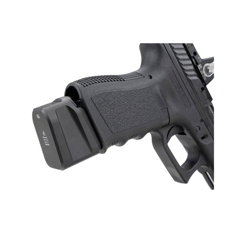 Strike Industries Aluminum Extended Magazine Plate for GLOCK™ G19 (9mm)