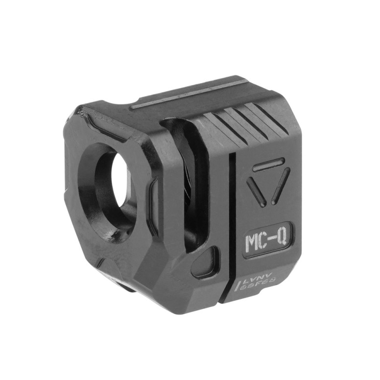 Strike Industries - Strike Micro Threaded Comp-QUAD - 1/2''x28 TPI - Black