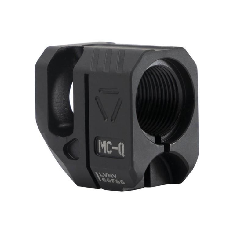 Strike Industries - Strike Micro Threaded Comp-QUAD - 1/2''x28 TPI - Black