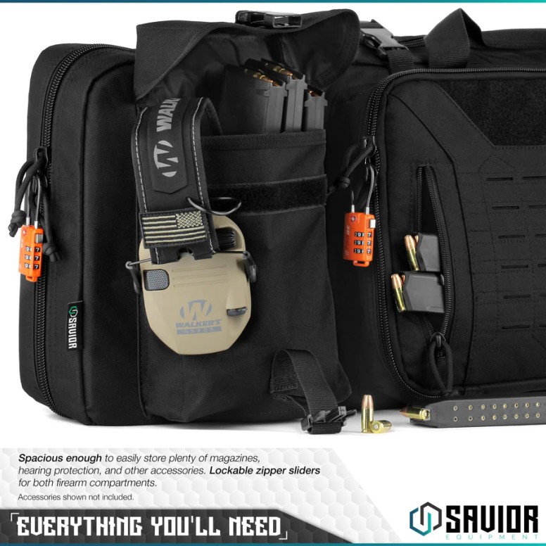 Savior URBAN WARFARE - 36" rifle bag - Black