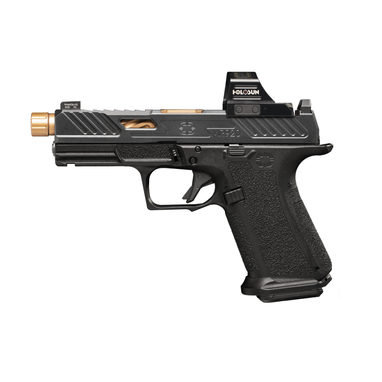 Πιστόλι Shadow Systems MR920 9x19mm, Elite, Black, Spiral Threaded Bronze Barrel