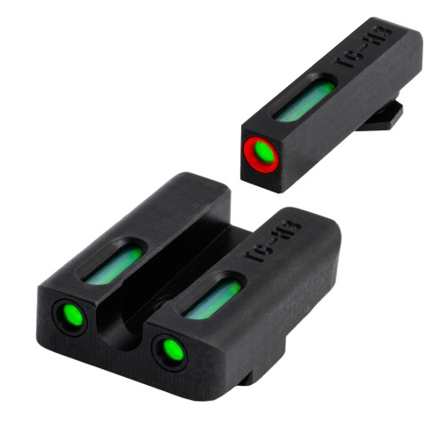 TRUGLO TFX™ PRO TRITIUM/FIBER-OPTIC Day/Night Handgun Sights for Glock® 17 / 19