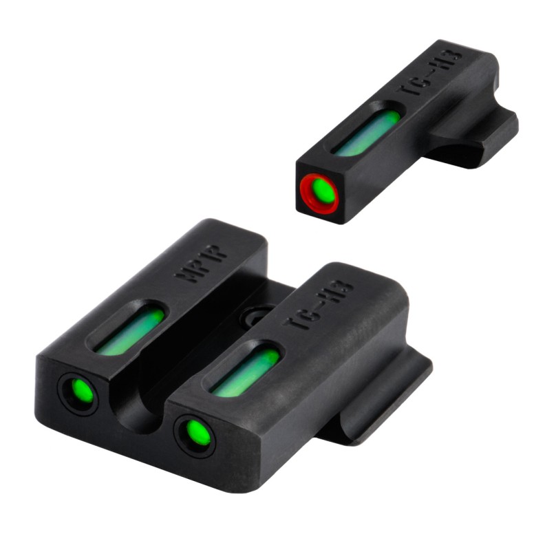 TRUGLO TFX™ PRO TRITIUM/FIBER-OPTIC Day/Night Handgun Sights for S&W M&P