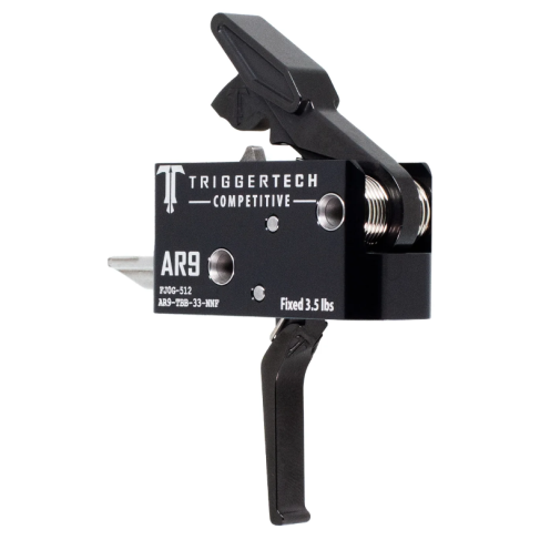 Triggertech AR9 Competitive Trigger Straight, Fixed 3.5Lbs, single-stage