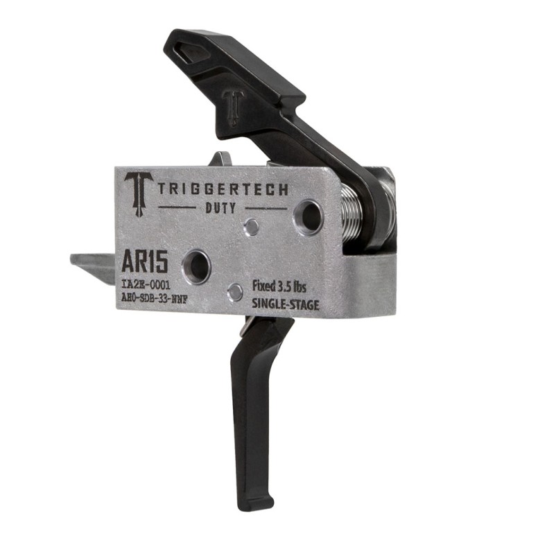 Triggertech AR-15 Duty Trigger Straight, Fixed 3.5Lbs, single-stage