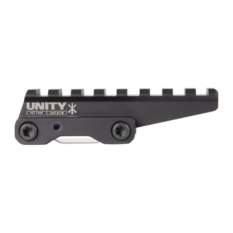 Unity Tactical FAST OPTIC RISER BLACK