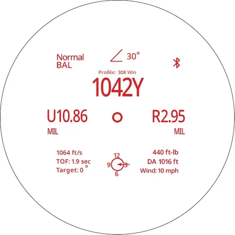 Vortex Optics Talon® HD 10K 12x50 Βαλλιστικά Κιάλια με Laser Αποστασιόμετρο