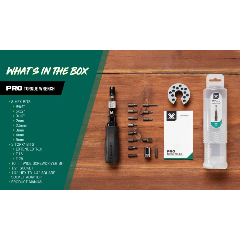Δυναμόκλειδο Vortex Optics Pro Torque Wrench