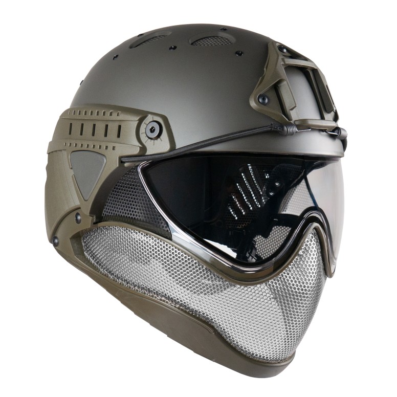 WARQ Professional Force on Force Training Helmet - OD