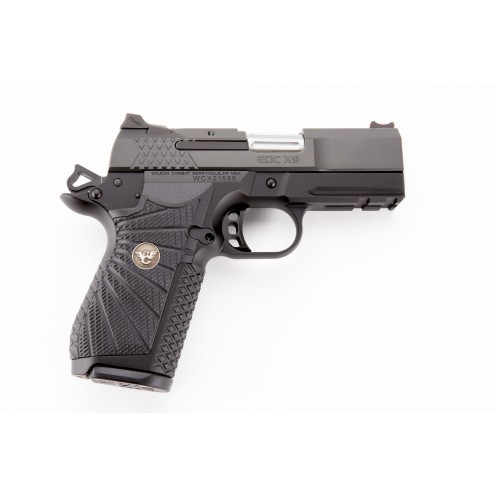 Wilson Combat EDC X9 3.25&quot;, Lightrail, Black DLC Finish, 9mm