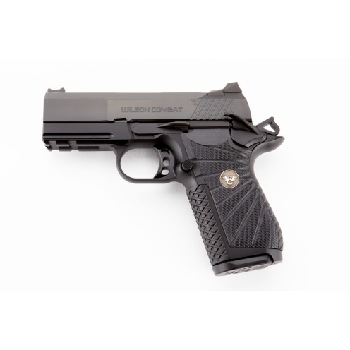 Wilson Combat EDC X9 3.25&quot;, Lightrail, Black DLC Finish, 9mm