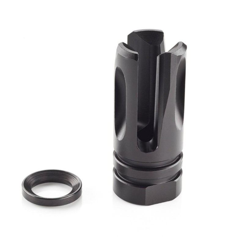 Wilson Combat FLASH HIDER, ACCU-TAC, 5.56 NATO, 1/2"X28, BLACK