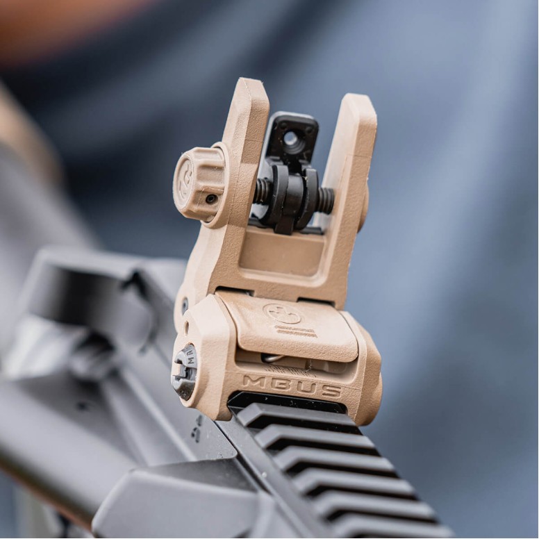 Οπόσθιο σκοπευτικό MAGPUL MBUS® 3 Sight – FDE