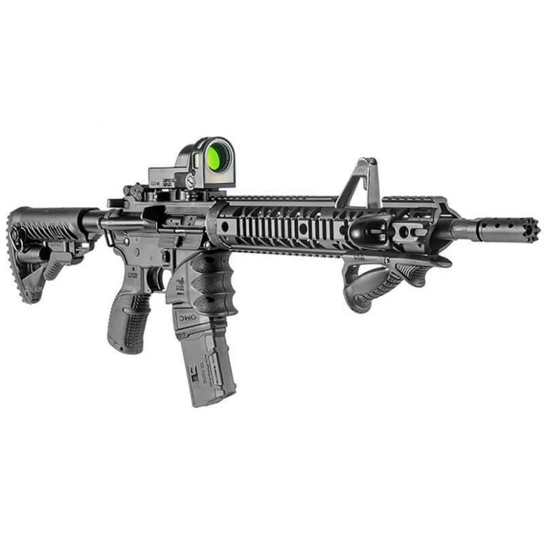 Fab Defense Carbine Length Extended Aluminum Quad-rail system