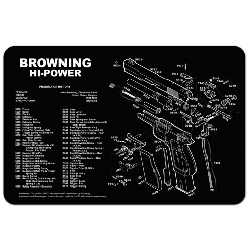 TekMat Browning Hi-Power