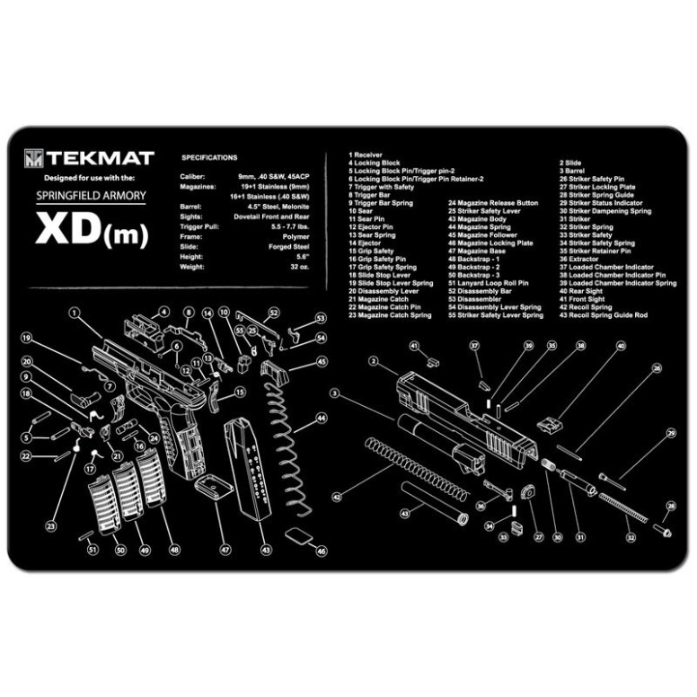 TekMat Springfield Armory XDm