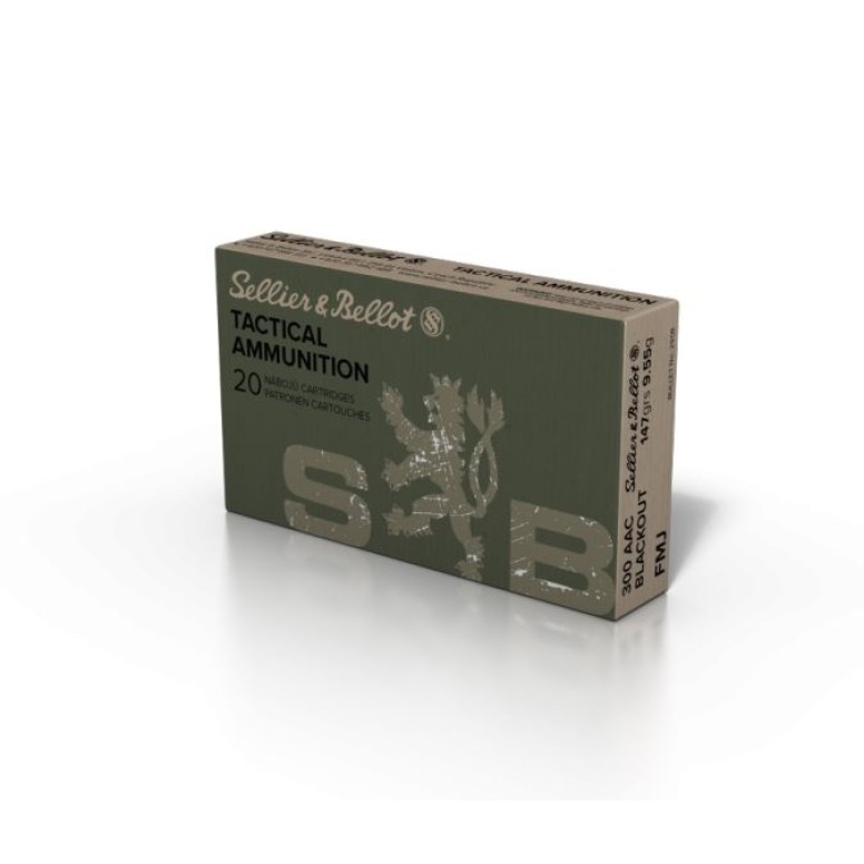 Σφαίρες Sellier Bellot 300 AAC BLACKOUT FMJ 147gr