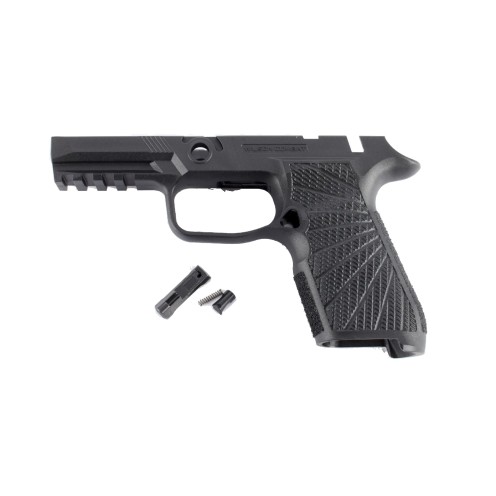 Wilson Combat GRIP MODULE, WCP320, COMPACT, MANUAL SAFETY, BLACK