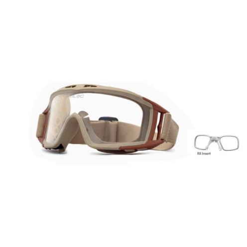 BLOC Tactical Ballistic Goggles Single Lens