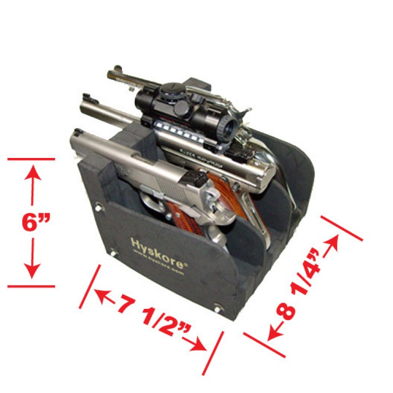 HySkore Modular 3-Gun Pistol Rack