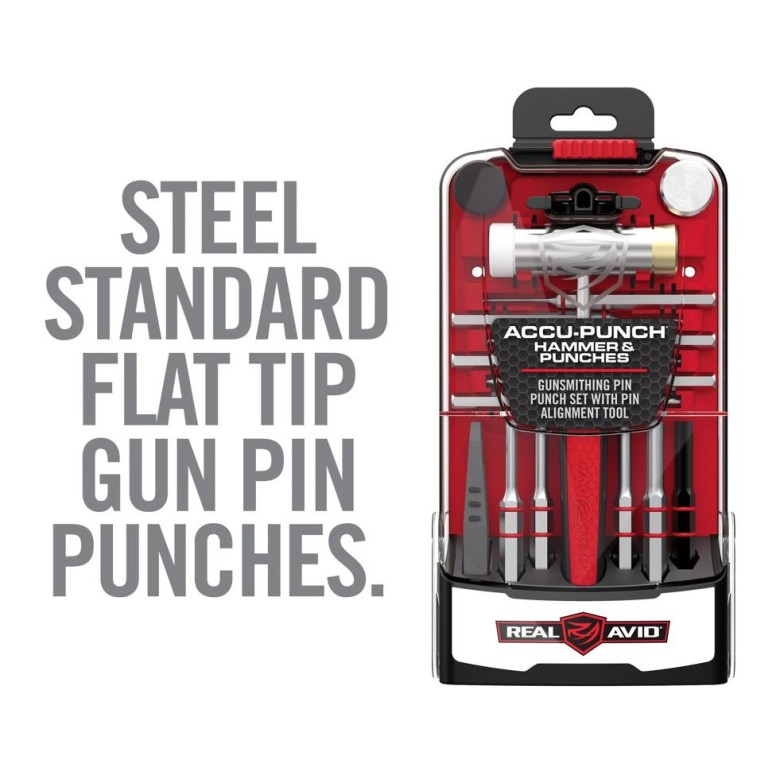 Real Avid ACCU-PUNCH™ HAMMER & ROLL PIN PUNCH SET