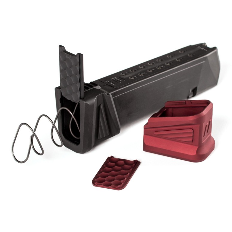 ZEV TECHNOLOGIES MAGAZINE BASEPAD, ΜΑΥΡΟ για Glock