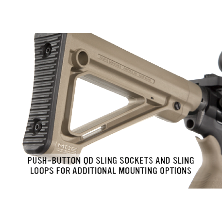 Magpul MOE FIXED CARBINE STOCK – MIL-SPEC